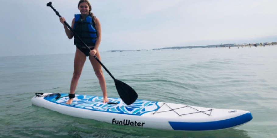 Inflatable Paddle Board ONLY $86.47 Shipped on Amazon